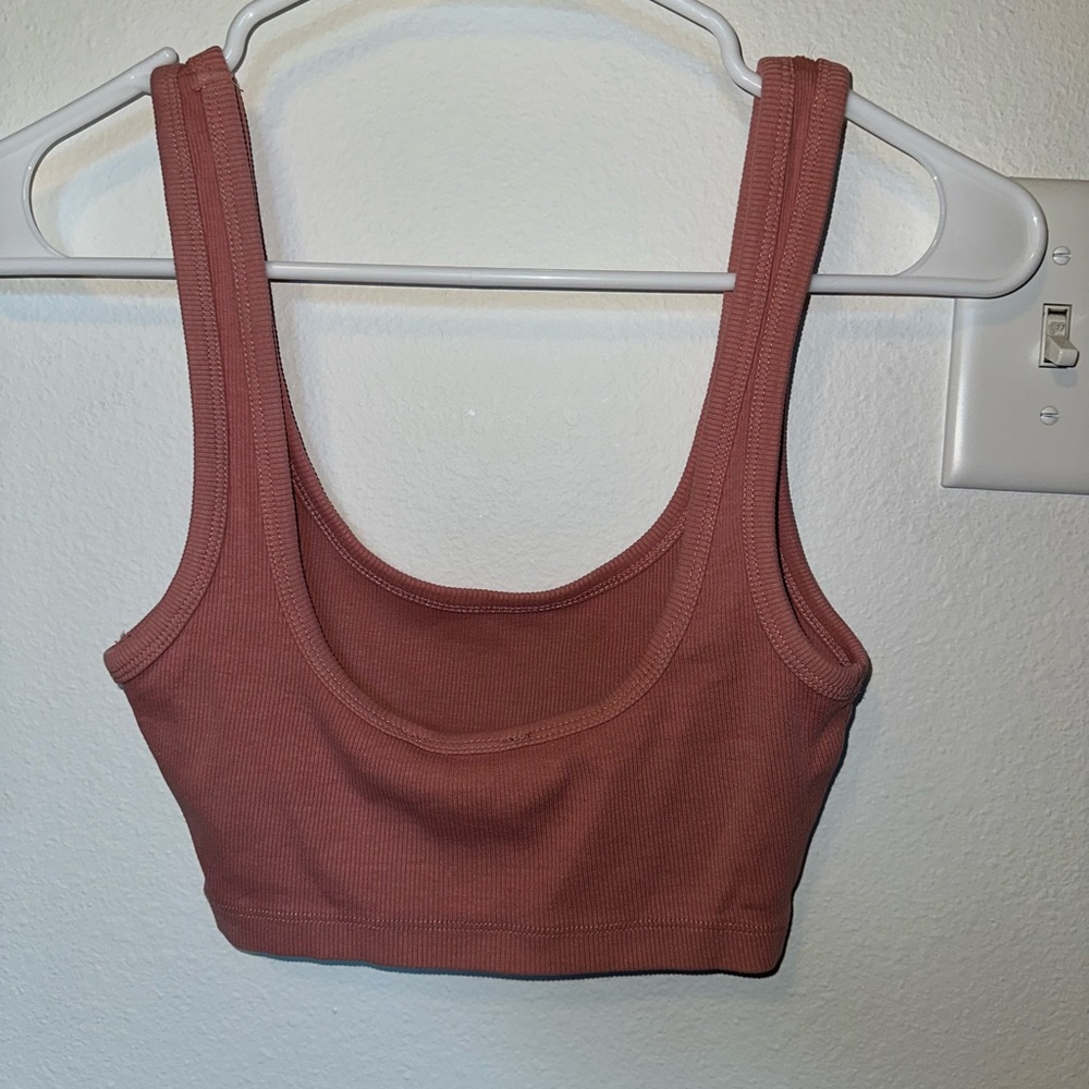 Zara pink cropped tank - Picture 2 of 3